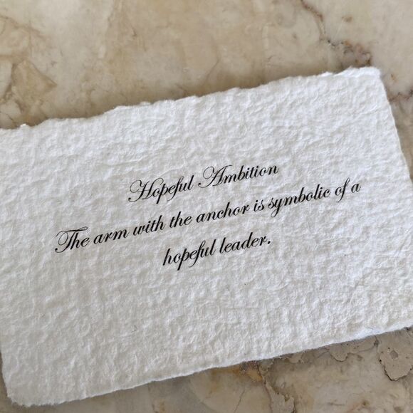 Pyrrha Hopeful Ambition Sterling Silver Unisex Talisman Necklace - Picture 9 of 9